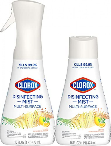 Quitamanchas Clorox Disinfecting Mist, Lemon And Orange Blos