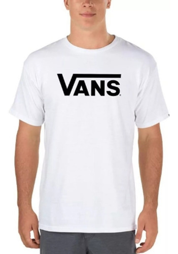 Remera Vans Classic - Logo Blanca Original Nueva !!