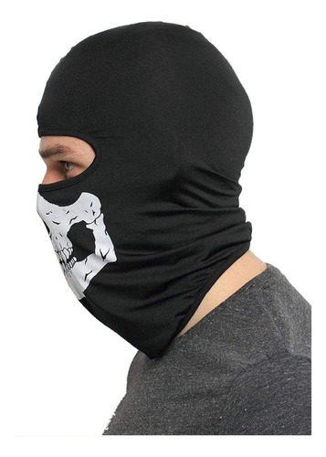 Mascara Calavera Pasamontaña Licra Balaclava Tactico Deporte