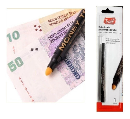 Imagen 4 de 6 de Detector De Billetes Falsos Dolares Pesos Euros U$s Reales