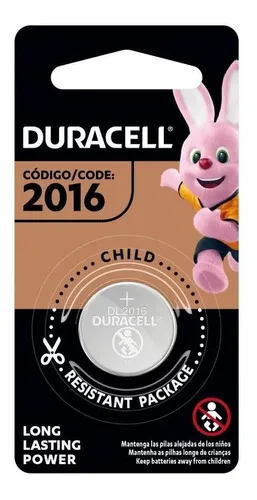 Pilha Cr2016 Duracell 3v Bateria Moeda Original