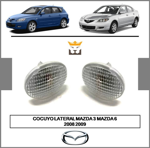 Cocuyo Lateral Luz De Cruce Mazda 6 / Mazda 3