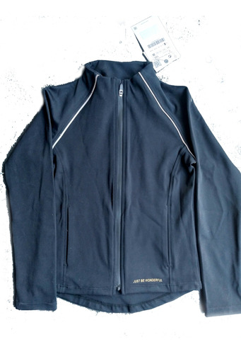 Campera Deportiva Niña Zara, Nueva Con Etiqueta, Ajustada.