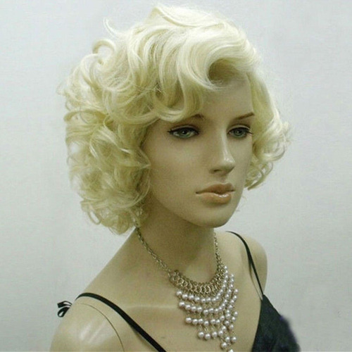 Peluquín Corto Rubio De Marilyn Monroe Fashion Trend Style