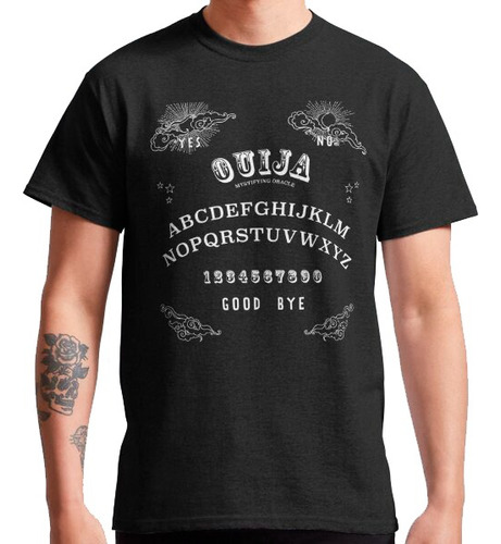   Playera Tabla Ouija Modelo 2024