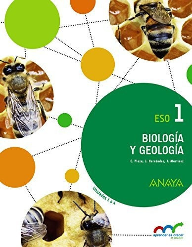 Biología Y Geología 1 - 9788467850765, De Plaza Escribano, Cepción. Editorial Grupo Anaya Educacion, Tapa Tapa Blanda En Español