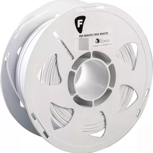 Filamento Pla At Filar 1kg Para Impresora 3d Color Blanco