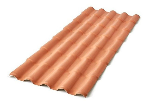 Imagem 2 de 6 de Telha Pvc Colonial Ecológica - 2,30m X 0,88m