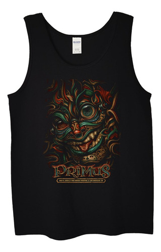 Polera Musculosa Primus Live In Los Angeles Rock Abominatron