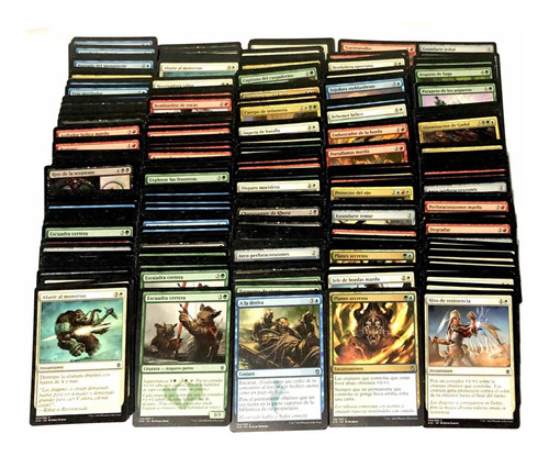 Lote 350 Cartas Magic The Gathering Khans Of Tarkir Español