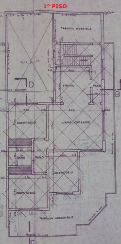 Inmueble De 3 Pisos Sobre Lote De 209,50 M2.- Cuenta Con 4 Locales C/baño, Garege Y Patio. Departamento Muy Luminoso De 4 Amb.- Y Amplia Terraza.
