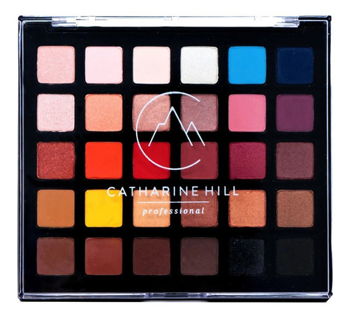 Imagem 1 de 5 de Paleta De Sombras Catarine Hill 30 Cores Profissional