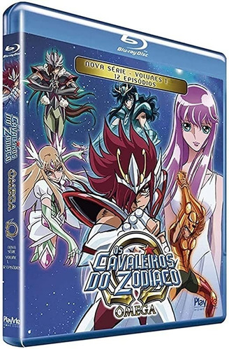 Blu-ray Os Cavaleiros Do Zodíaco Ômega Nova Série Vol 1