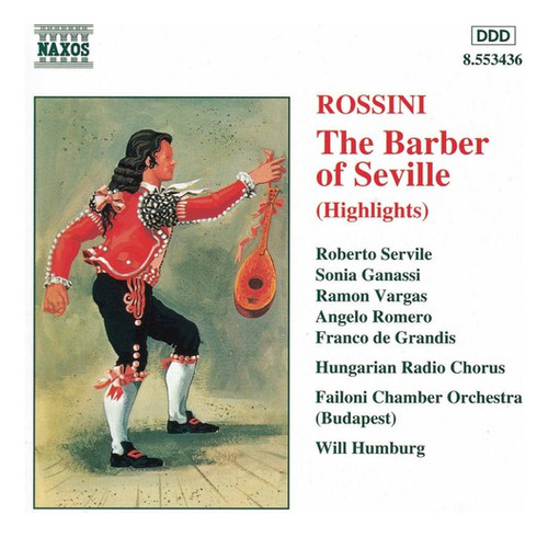 G. Rossini El Barbero De Sevilla (lo Más Destacado) Cd