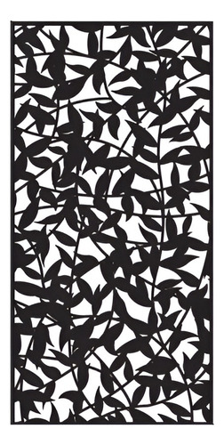 Chapa Decorativa Perforada Acero 120x60 De 0,9mm