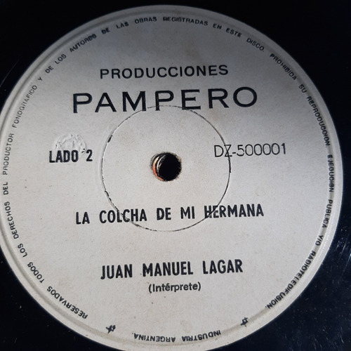 Simple El Viejo Vizcocho - Juan Manuel Lagar Pampero C17