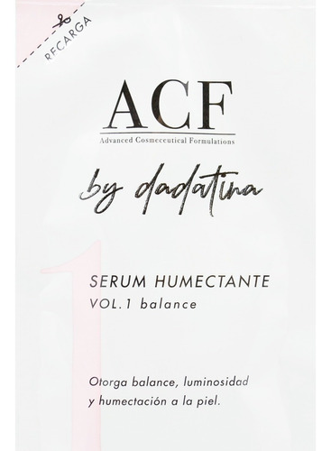 Acf Dadatina Refill Serum Vol 1 Balance Humectante Local