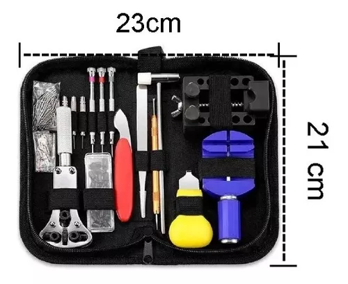 Set De Herramientas Relojero Reloj Reparación Con Estuche