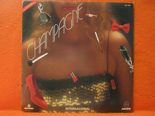 Champagne Internacional - Lp Disco De Vinil Novela