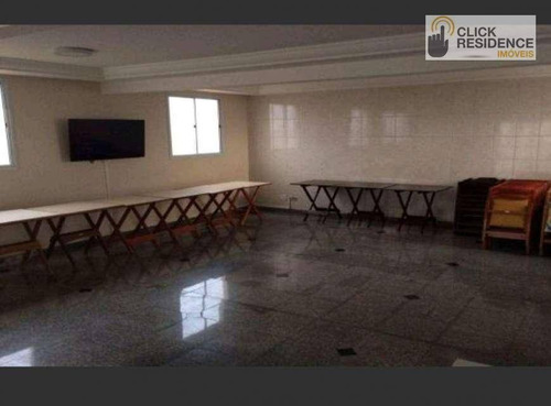 Imagem 18 de 28 de Apartamento 3 Dormitórios ( Lazer Completo ) À Venda De 64,00 M² Por R$ 310.000 - B. Assunção - São Bernardo Do Campo/sp - Ap0841