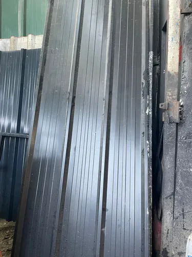 comprar Telhas Galvanizadas 3 Metros ( Telhas Usadas ) Cor Preta