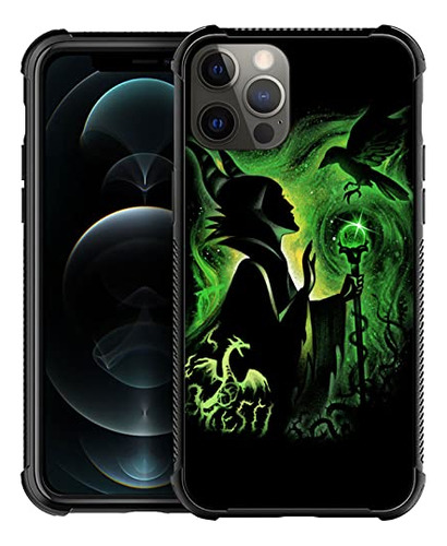 Carloca Compatible Con iPhone 11 Pro Case,green Magic Lady P