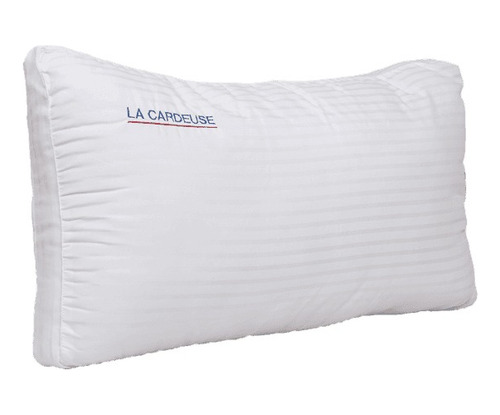 Almohada La Cardeuse D'Oro Fibra D'Oro tradicional 70cm color blanco