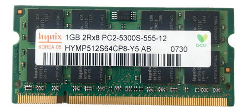 Memoria Ram Para Laptop Ddr2   1gb 2rx8 Pc2-5300s-555 667mhz (Reacondicionado)