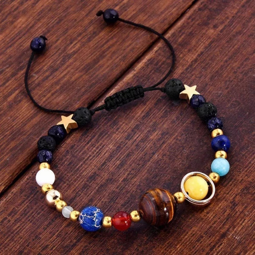 Pulsera Planetas Brazalete Vía Láctea Universo Solar Diámetro 16