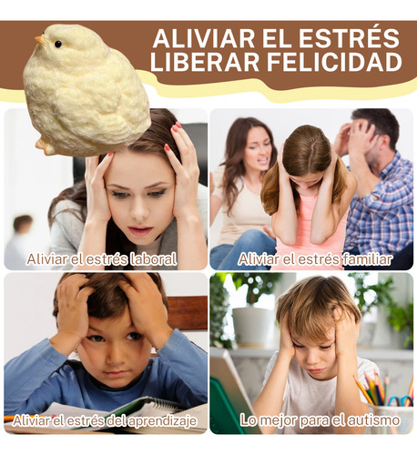 2 Piezas De Pollo Grande Y Esponjoso Silicona Hecho A Mano