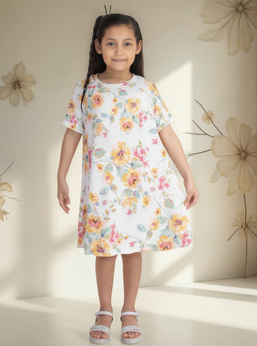 Vestido Mc Flores B6669