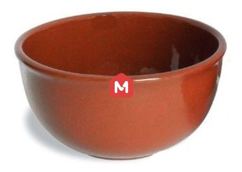 Compotera Bowl Cazuela Esmaltada Terrina Terracota 13cm