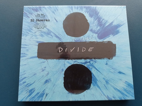 Ed Sheeran  ÷ (divide)  Cd, Album, Deluxe Edition