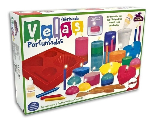 Kit Fabrica De Velas Perfumadas Juegos Manualidades