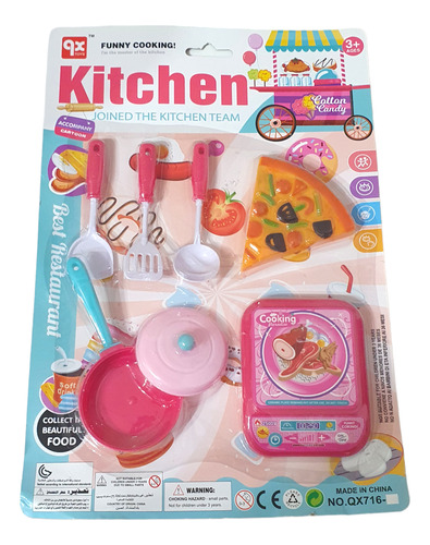 Set Cocina Juguete Juego De Mesa Para Niños 002