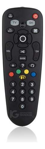 Control Remoto Compatible Con Sky Tv Genérico Hme-3sk Incluye 4 Pilas Divitech® AA