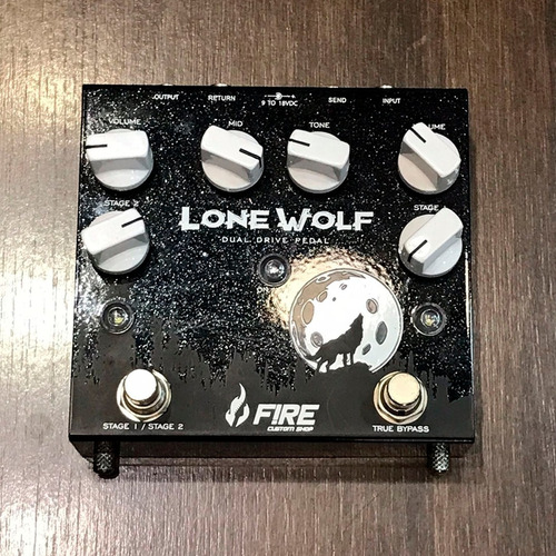 Pedal Fire Lone Wolf Dual Overdrive Stage Mostruário
