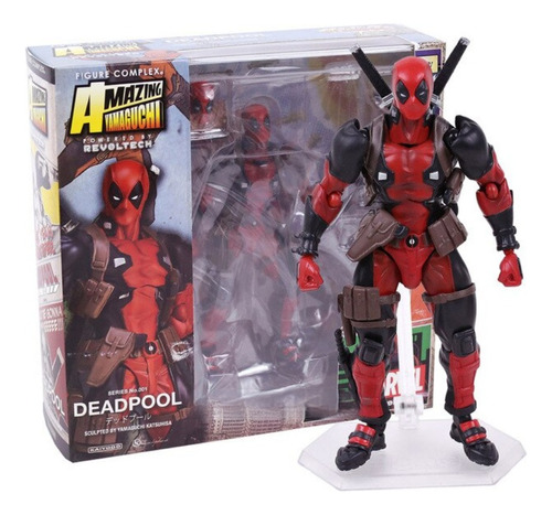 Deadpool Yamaguchi Dead Pool 001 Revoltech Figuras Anime