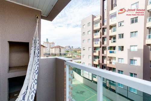 Apartamento Com 3 Dormitórios À Venda, 79 M² Por R$ 365.000,00 - Capão Raso - Curitiba/pr - Ap1531