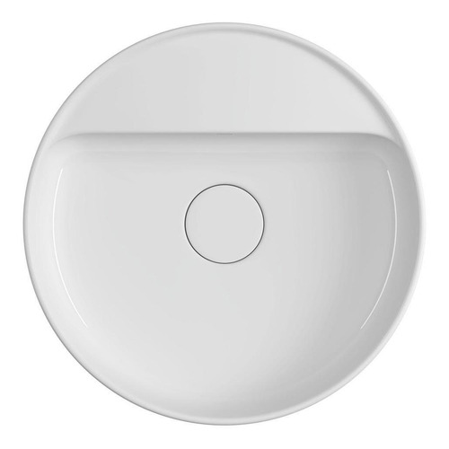 Bacha Deca Slim de apoyo 40cm 1 agujero L.12040.m.17 porcelana blanca
