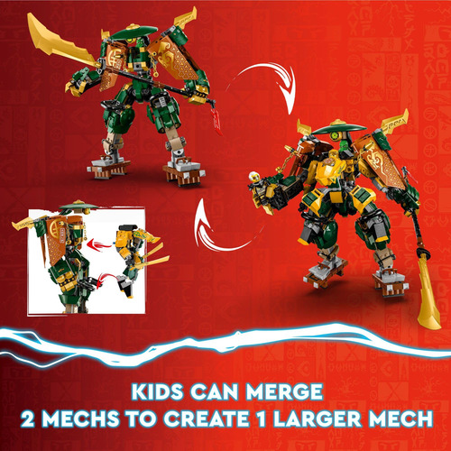 Set De Juguetes De Construcción Lego Ninjago Lloyd Y Arins N