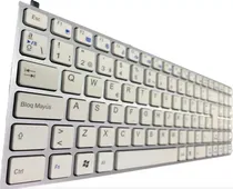 Comprar Teclado Noteboo Bangho Futura 1500 1521 1522 1523 B251 B-763 Blanco Español Latinoamérica Bangho
