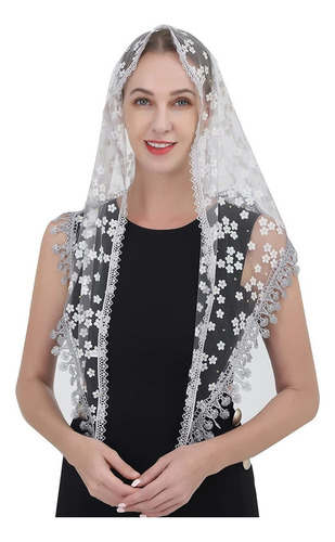 Velo, Velo De Encaje, Mantilla Triangular, Pañuelo, Misa Lat