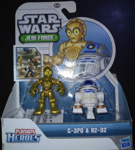 Star Wars Galactic Heroes C- 3po & R2 D2 Playskoo