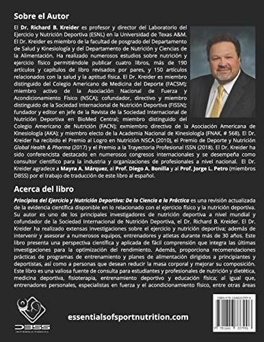Principios Del Ejercicio Y Nutricion Deportiva De L, De Kreider, Richard. Editorial Isbnservices /isbn/978-1-64633-799-6/ En Español