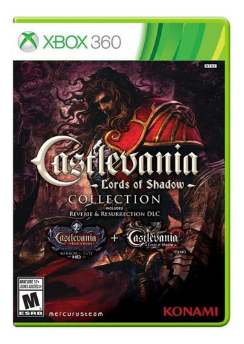 Castlevania Lords Of Shadow Collection Xbox 360 Mídia Física