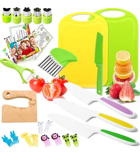 Liamasum Cuchillo De Cocina Para Ninos, Herramientas De Cuch