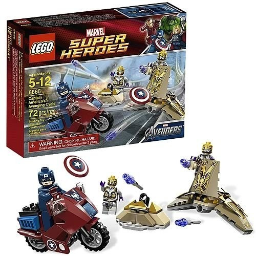 Lego Marvel Super Heroes Captain America´s Avenging Cycle