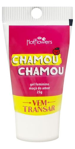 Gel Lubrificante Chamou Chamou - Vem Transar - Hot Flowers