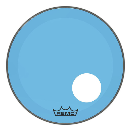 Powerstroke P3 Colortone Blue Bass Drumhead, 20 Pulgadas,